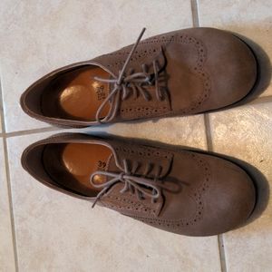 Birkenstock Suede Wingtip loafers